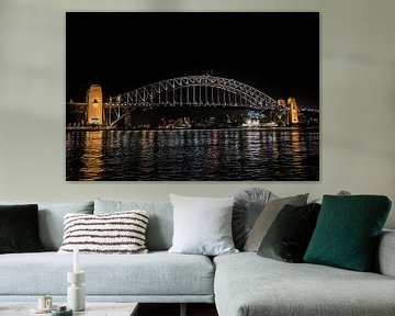 Die Hafenbrücke von Sydney