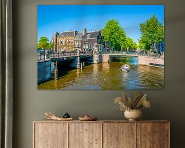 die Prinsengracht und die Leidsegracht