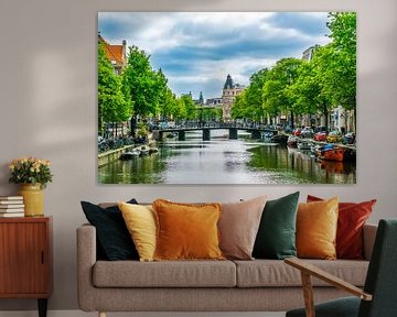 der Kloveniersburgwal in Amsterdam von Ivo de Rooij