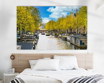 de Prinsengracht in Amsterdam van Ivo de Rooij