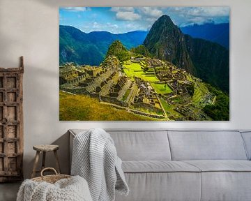 Machu Pichu in Peru by Ivo de Rooij