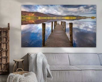 Ashness Jetty, Derwentwater, England von Adelheid Smitt