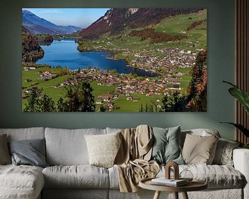 View of Lungern, Switzerland