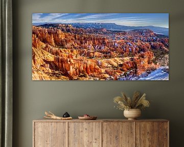L'hiver à Bryce Canyon, États-Unis