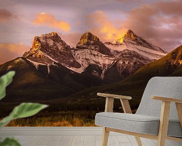 Three Sisters, Canmore, Canada by Adelheid Smitt