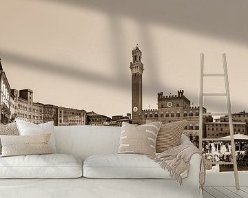 Piazza del Campo by Teun Ruijters
