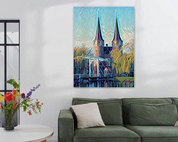 Modern Oostpoort Delft by Slimme Kunst.nl