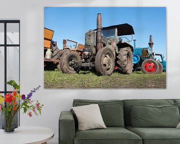 Old tractors by Elles Rijsdijk