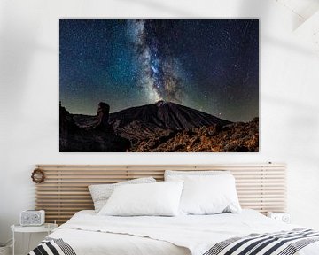 Milkyway Teide by Benjamin Ortmayr