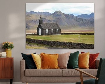 Church in Iceland by Map of Joy