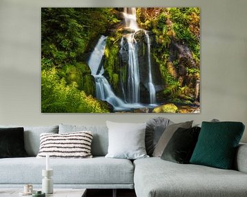 Triberg Waterfall by Ilya Korzelius