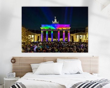 Brandenburg Gate in a special light