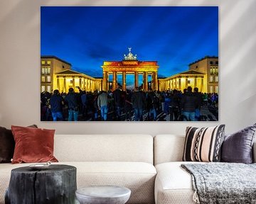 Brandenburger Tor in een bijzonder licht van Frank Herrmann