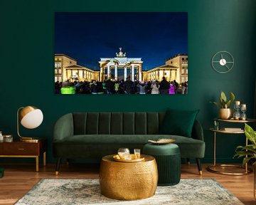 Brandenburg Gate in a special light by Frank Herrmann