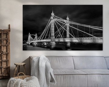 Albert Bridge, London by Adelheid Smitt