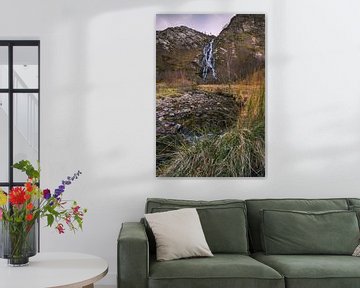 Steal waterval, Ben Nevis in Schotland