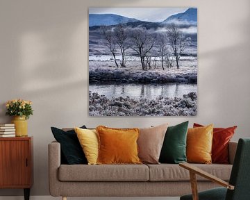 Winterlandschaft, Schottland von Bob Slagter