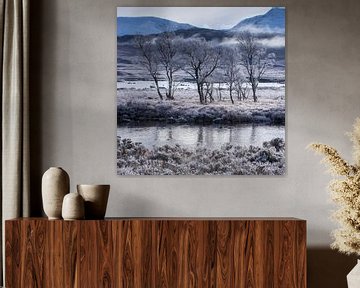 Winters landschap, Schotland van Bob Slagter