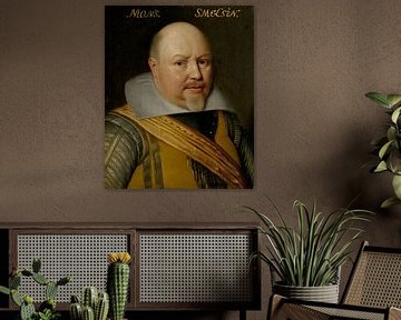 Portret van Nicolaas Schmelzing, Michiel Jansz. van Mierevelt