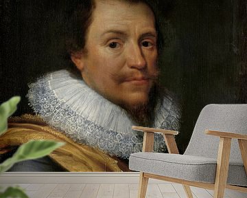 Portret van Ernst Casimir, graaf van Nassau-Dietz, Michiel Jansz. van Mierevelt