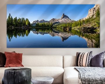 Lago di Federa in den Dolomiten