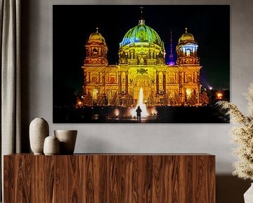 The Berlin Cathedral in a special light by Frank Herrmann