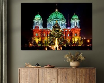 The Berlin Cathedral in a special light