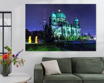 The Berlin Cathedral in a special light