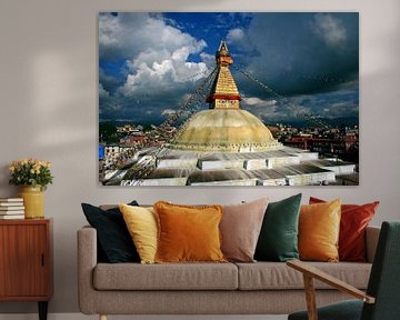 Stupa in Nepal by Gert-Jan Siesling