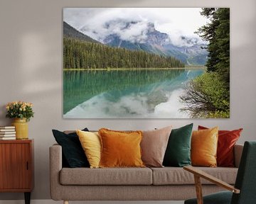 Emerald Lake in Canada van Map of Joy