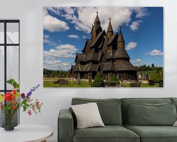 Heddal Stabkirche, Norwegen von Adelheid Smitt