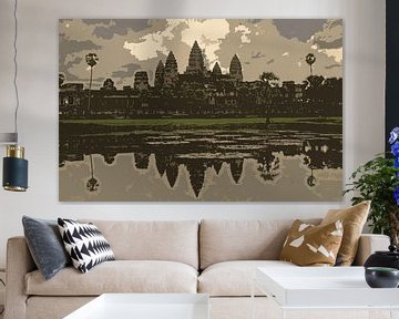 Angkor Wat van Gert-Jan Siesling