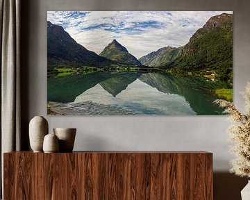 Bergheimsvatnet-See in Norwegen von Adelheid Smitt