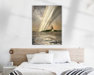 Sailing by the Ringlight van Frans Blok - foto's, kunst en andere wanddecoratie