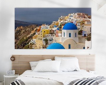 View of Oia, Santorini, Greece by Adelheid Smitt