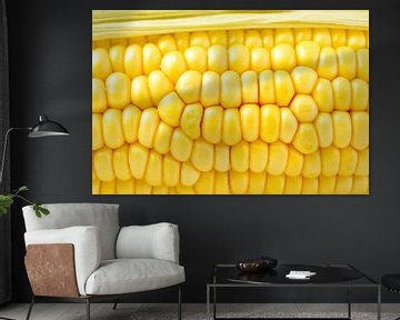 Gelber Maiskolben von Sjoerd van der Wal Fotografie