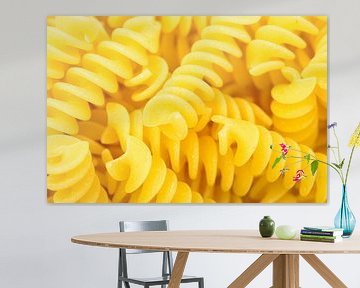 Fusili pasta van dichtbij van Sjoerd van der Wal Fotografie