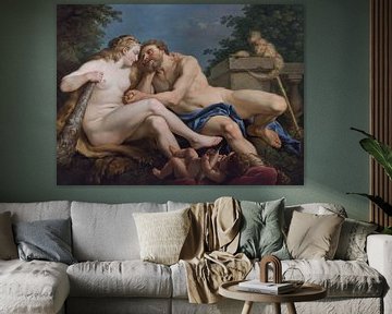 Hercules en Omphale, Lagrenée l'aîné van Atelier Liesjes