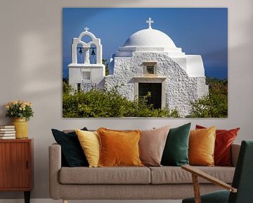 Kerk op Santorini, Griekenland van Adelheid Smitt