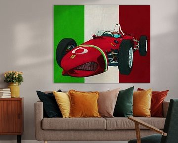Ferrari 156 Shark Nose 1961 de racewagen die Italië op de kaart zette van Jan Keteleer