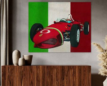Ferrari 156 Shark Nose 1961 de racewagen die Italië op de kaart zette van Jan Keteleer