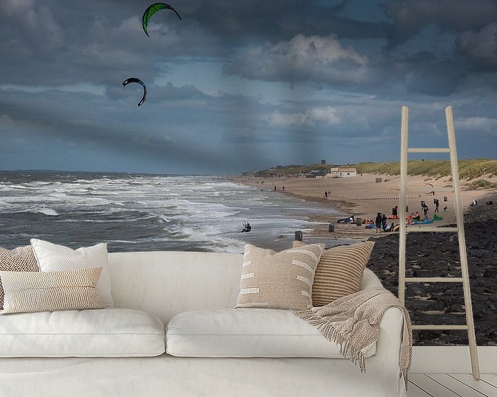Beispiel fototapete: Strandleben von Tonny Eenkhoorn- Klijnstra
