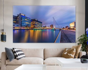 Media City Manchester, Salford Quays, England by Adelheid Smitt