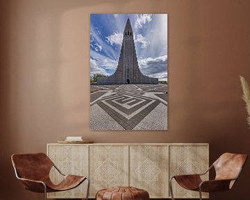 Hallgrímskirkja à Reykjavik