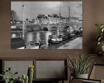 Pont Neuf in de ochtend, Parijs van Markus Lange