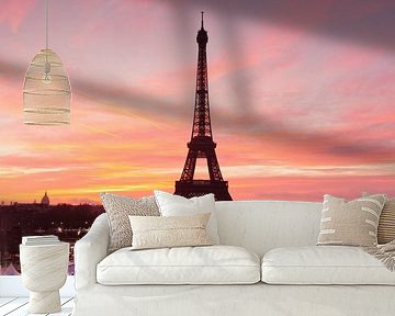 Eiffeltoren bij zonsopgang, Parijs, van Markus Lange