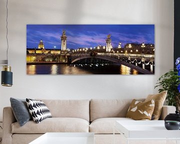 Pont Alexandre bei Nacht von Markus Lange