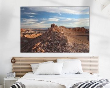 Valle de la Luna au crépuscule sur A. Hendriks