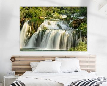 Skradinski Buk Wasserfall, Nationalpark Krka, Kroatien von Markus Lange