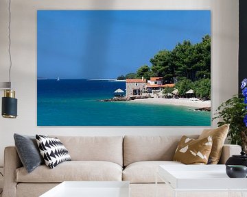 Haus am Strand, Insel Brac, Kroatien von Markus Lange